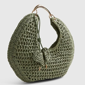 Bolso de Mano de Gran Capacidad, Diseño de un Solo Hombro, Material Suave de Alta Calidad, Personalizable con Logotipo OEM, para el Verano - Product Image 4