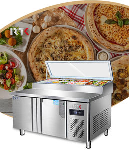 بيع المصنع الأصلي البيتزا شطيرة طاولة الإعدادية المبردة مكافحة الأعلى سلطة معدات التبريد البيتزا عداد - Product Image 6