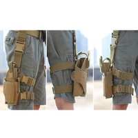 Sac de jambe tactique en nylon pour l'extérieur, étui pour accessoires, sac de cuisse pour l'entraînement au tir et la chasse