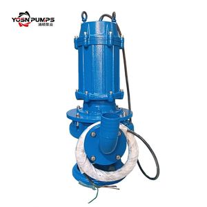 80m3/h Flow 20m Head 11kw Cr26 High Chromium Alloy <b>Submersible</b> Slurry <b>Pump</b> for Environment protection - Product Image 4