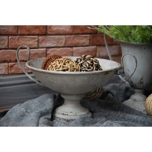 Metallo rustico giardino albero fioriera <span class=keywords><strong>piedistallo</strong></span> di fiori stand decorazione di natale forniture per la casa & matrimonio per la semina - Product Image 1
