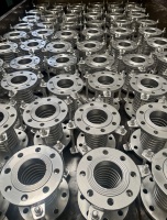 Raccord d'expansion à soufflet en acier inoxydable, connecteur flexible à bride, revêtement époxy, normes ANSI/JIS/DIN/ASME pour conduites d'eau