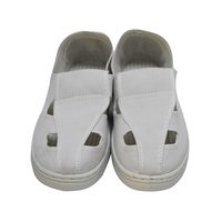 Chaussures de sécurité blanches antistatiques personnalisables en toile pour ouvriers