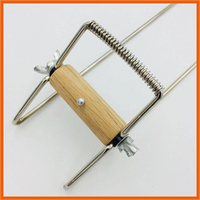 Machine à tisser les perles DIY, design simple, cadre en métal et en bois, portable, pour la fabrication de bracelets à domicile
