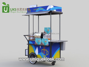 Chariot à <span class=keywords><strong>café</strong></span> en métal de haute qualité avec évier, design élégant et attrayant, chariot mobile pour jus de fruits et <span class=keywords><strong>café</strong></span> de rue - Product Image 2