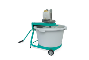 Mélangeur à godets électrique IMER Mix-All 60, capacité de 14 gallons (50 lb), modèle PolyDrum 0,75 HP #   Moteur de bétonnière 1193988 - Product Image 4