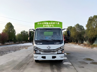 Camion broyeur mobile à mâchoires avec capacité de 50-100 TPH, trémie de 10,5 m, vitesse maximale de 110 km/h, 4x2, diesel manuel