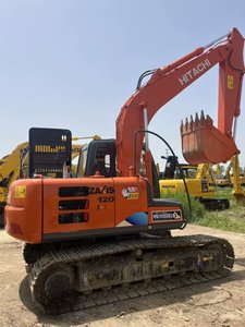 HITACHI zaxis รถขุดตีนตะขาบ210มือสองพร้อมชิ้นส่วนหลักของ PLC รับประกัน1ปีขุดได้สูง - Product Image 3