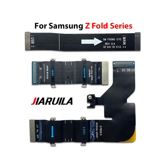 Spin Axis Main Flex for Samsung Z Fold 6 5 4 3 2 F916 F926 F936 F946 F900 LCD Connector Motherboard Rotary Shaft Hinge Flex