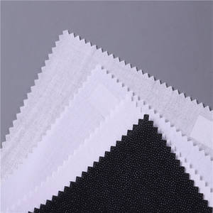 Respetuoso del medio ambiente 100% algodón Fusible entretela de fusión de Cuello de camisa - Product Image 3