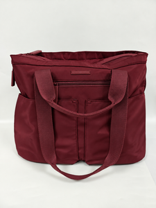Nouveau design – Sacs fourre-tout pour femmes 17'' – Sacs à bandoulière pour le travail, l'ordinateur, le yoga, la gym – Grands sacs de voyage en polyester avec fermeture éclair pour ordinateur portable - Product Image 1