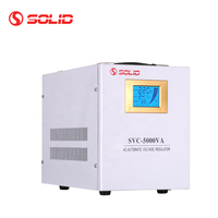 Stabilisateur de tension automatique monophasé 110V 220V Type Servo SVC 5000VA AVR 5KVA 5000 Watts AC