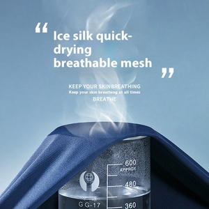 Pantaloni sportivi da <span class=keywords><strong>basket</strong></span> estivi ad asciugatura rapida da uomo stile americano <span class=keywords><strong>pantaloncini</strong></span> in rete a tre punti vita a metà Look Casual da spiaggia - Product Image 2