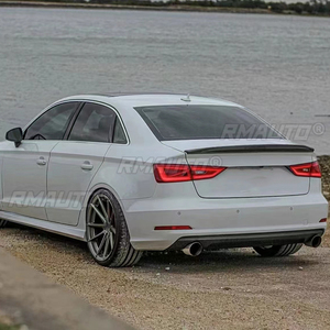 S3 A3คาร์บอนไฟเบอร์8V ปีกท้ายรถสปอยเลอร์สำหรับรถ Audi A3 S3 8V ซีดาน2013-2017สไตล์รถ - Product Image 5