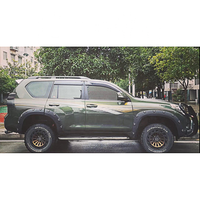 Élargisseurs d'ailes de voiture pour Toyota Land Cruiser Prado 150 Series Auto 4x4, arrière, noirs, en ABS, par UNITY 4WD
