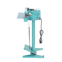 Machine de scellage thermique à pédale pour sacs en film plastique, simple ou double face, de qualité usine
