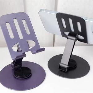 Venta al por Mayor 360 °   Soporte Giratorio, Estable, Portátil y Plegable de Metal para Teléfonos Móviles - Product Image 2
