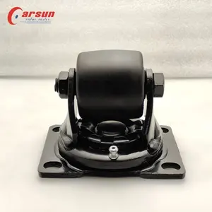 2 Inch Black Nylon Wheel Industrial Swivel Casters Network Cabinet Caster Wheel