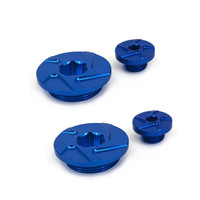 Vis de fixation de chaîne de distribution pour moto personnalisée - Kit d'accessoires de moteur CNC, vis à oreilles simples et goujons
