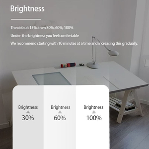 10000 LUX <strong>LED</strong> Daylight Therapy <strong>Lamp</strong> Eco-Friendly E26 Base for SAD Seasonal Anxiety Disorder Winter Table Therapy <strong>Lamp</strong> - Product Image 4
