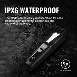 Recortadora eléctrica a prueba de agua para hombres, recortadora eléctrica segura para hombres, recortadora de pelo para la ingle, afeitadora íntima - Product Image 2