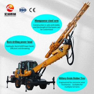 Hydraulische Tunnel bohr anlage für Wasser umleitung projekt Anker injektion und Entwässerung bohrloch arbeiten - Product Image 3