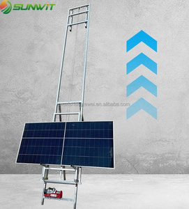 Elevador Eléctrico de Panel Solar de Bajo <span class=keywords><strong>Precio</strong></span>, Elevador de Carga Seguro de <span class=keywords><strong>4</strong></span>-29m con Capacidad de 300kg, Elevador de Puertas y Ventanas - Product Image 3