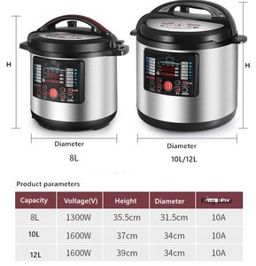 <span class=keywords><strong>Autocuiseur</strong></span> électrique <span class=keywords><strong>pour</strong></span> la soupe d'aliments <span class=keywords><strong>pour</strong></span> bébés à usage domestique et le yaourt au four riche en viande et haricots avec prise américaine certifiée CB - Product Image 6