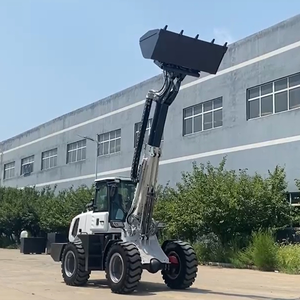 Novo Condição de <span class=keywords><strong>2</strong></span> Ton Carga Nominal Mini Carregador Roda Frontal CE Certificado para Uso Doméstico Material de Construção Lojas - Product Image 3