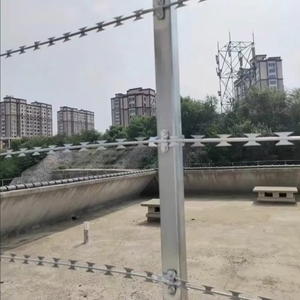 Yuking High Safety Anti-Climbing Corrosion-Resistant Razor <b>Wire</b> Fence Blade Gill Net Sharp Razor Metal Welded <b>Mesh</b> Hebei - Product Image 5
