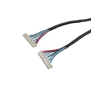 สายเคเบิล LVDS DF14-20P ถึง Dupont 2.0-2 * 15PIN 1571สายเคเบิล Lvds สำหรับแผง Lcd - Product Image 5