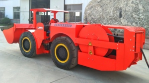 Емкость настраиваемая погрузочно-разгрузочная тележка для продажи Электрический подземный шахтный погрузчик - Product Image 3