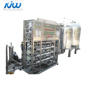 Borehole salty water treatment system water purification station