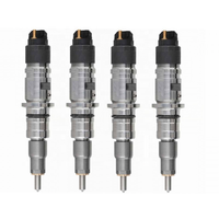 Inyector de Combustible Diésel 5364205 0445124047, Inyector de Repuesto para Motor Diésel Turbo de 6 Cilindros de Uso Pesado