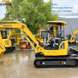 Prix usine, mini-excavatrice 4 tonnes d'occasion Komatsu PC40MR, mini Komatsu PC35 PC40 en stock, livraison rapide - Product Image 1