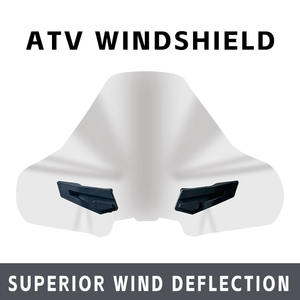 Pare-brise de qualité supérieure <span class=keywords><strong>pour</strong></span> VTT, robuste et durable, avec accessoires <span class=keywords><strong>pour</strong></span> VTT CF Polaris <span class=keywords><strong>CAN</strong></span> <span class=keywords><strong>AM</strong></span> - Product Image 2