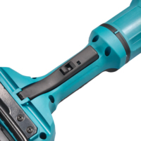 Meuleuse d'angle professionnelle sans fil 36V, sans balais, robuste, pour bricolage industriel, avec interrupteur à gâchette, 180 mm, haute puissance