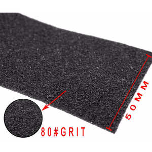 Ruban antidérapant auto-adhésif en carbure de silicium PVC imperméable de 4 pouces x 35 pieds, grain 80, pour marches d'escalier - Product Image 5