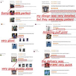 Camisetas de Hombre QZFSO de Alta Calidad, Estampado Digital, 250 Gsm, 100% Algodón, Lavado Ácido, Estilo Urbano, Talla Grande, Envío Rápido - Product Image 5