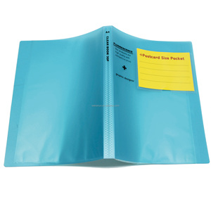 Chất Lượng Cao 40 Pocket A4 Nhựa Hiển Thị Cuốn Sách Y Tế Hồ Sơ Tập Tin Thư Mục - Product Image 4