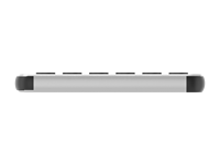 Control Remoto de Aleación de Aluminio para TV con Voz Bluetooth, Control de Volumen de Audio con Funciones Completas, 6 Teclas, Multiprotocolo, Uso Universal, con Código Fijo