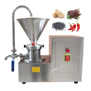 Leno factory price sesame jam soy making machine colloid mill