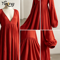 Robe grande taille pour femmes, vêtements grande taille, jupes de plage d'été pour femmes rondes, maxi rouge, décontractée, formelle, robes grande taille pour femmes