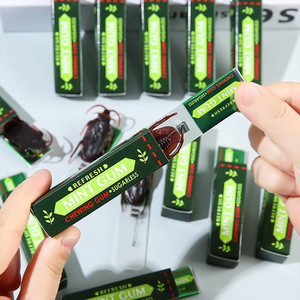 Jour de la Fouilleuse : Jouet de farce amusant et effrayant, simulation de cafard en chewing-gum, cadeau original et amusant en plastique pour les 7-14 ans - Product Image 2