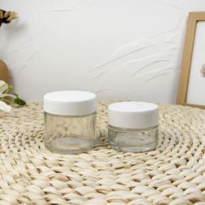 Frasco de vidrio con tapa CR para crema para el cuidado de la piel Embalaje Volúmenes disponibles - Product Image 6