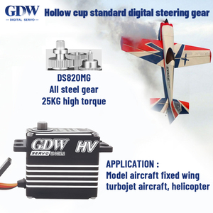 GDW DS820MG Coreless Digital Motor 8.4V High Torque Metal Gear RC Cars Boats Unisex 25KG Airplane Motor Components - Product Image 3