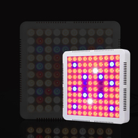 Nouveau type haute puissance 100W panneau de boîte carrée élèvent des lumières lampe plante d'intérieur spectre complet led élèvent la lumière