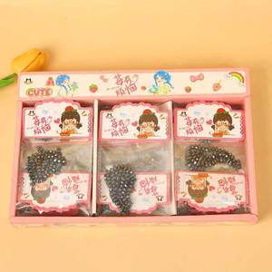 Jouet anti-stress magnétique mignon en forme de fruit, portable, pour jeunes, unisexe, avec particules métalliques, en sachet surprise - Product Image 3