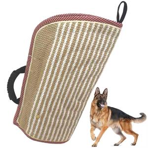 Suprimentos para Treinamento de Cães Roupa de Mordida de Juta e Cânhamo Manga Interativa para Treinamento de Cães - Product Image 1
