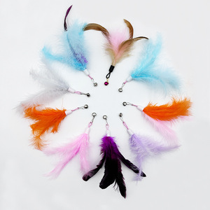 <b>Cat</b> toys, <b>cat</b> teasers, feather bells, replaceable heads, <b>plush</b> pet toys, <b>cat</b> entertainment devices, pet toys to relieve boredom. - Product Image 1